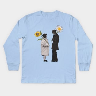 Harold and Maude Flowers Kids Long Sleeve T-Shirt